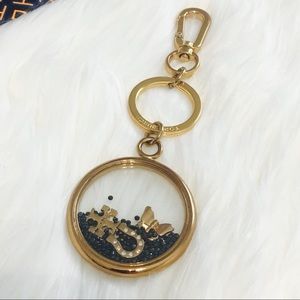 Tory Burch Accessories - {Tory Burch} Sylbie Glitter Key Fob Tory Burch Accessories - {Tory Burch} Sylbie Glitter Key Fob